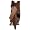 Luichiny Women's Riley Sandal,Coffee,8 M