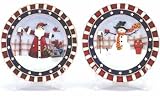 Christmas Plate Set