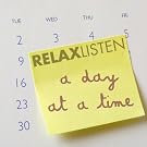 Relax Listen a Day At a Time