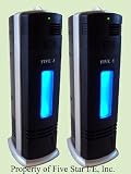 2 Units of FIVE S FS8088 Ionic Air Purifier Pro Ionizer Cleaner with UV