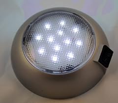Cheap Product Battery Powered LED Dome Lamp - Magnetic or Fixed Mount - High Power White LED Downlight for Home, Auto, Truck, RV, Boat and Aircraft Onsale