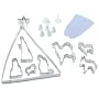 Fox Run Eighteen Piece Nativity Cookie Cutter Bake Set