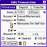 PocketMoney downloadable Software