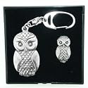 Pewter Key Ring & Badge Gift Sets Owl