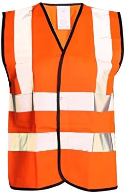 Kids Hi Viz High Visibility Childrens Vest Kids Safety Waistcoat
