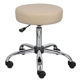 Boss Beige Caressoft Medical Stool Beige by BOSS