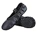 Dynadans PU Leather Ballet Shoes/Ballet Slippers/Dance Shoes (Toddler/Little/Big Kid/Women)-Black-9M Toddler