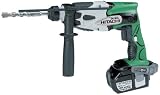 Hitachi DH18DL/JL Cordless Hammer Drill (18 V, 2 x Li-Ion Batteries, SDS-Plus)