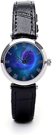Women Leather Watch,Ladies Wrist Watch,Leather Strap Watches,Black Leather Womens Watchladies Wrist Watch Plasma Abstract Vintage Wrist Watchesabstract Women Leather Watch
