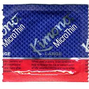 Kimono MicroThin Large Condoms - Pack Size - 100 Pack