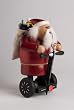 Christmas Smoker - Santa with personal transporter (8 Inch)