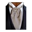 Ascot Tuxedo Tuxedo Tie - Solid Fusion "Very Chic"! Color Champagne