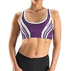 IMAGE OF Shebeest Womens Running Sheracer Tri Bra, Royal Purple, Large