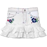 embroidered skort