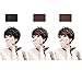Meidus Naturely Women Lady Girls Short Ponytail Curly Cosplay Party Wigs Black