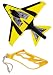 Prop Shots Screamers Sling Shot Airplanes, Assorted Styles