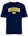 NCAA Michigan Wolverines Old Varsity/Gildan T-Shirt, Navy, Medium