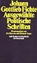 Ausgew�hlte Politische Schriften