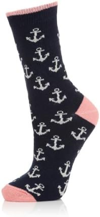 Accessorize Womens Anchor Sock