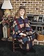 Caldwell Cuddlewrap - 55 inches by 67 inches - Wearable Throw Blanket