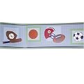 Lambs and Ivy Super Sports Wall Border