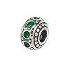 Zable(tm) Sterling Silver Crystal Birthstone May Bead / Charm