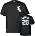 Carlos Quentin Black Majestic Player Name and Number Chicago White Sox Youth T-Shirt