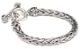 Zina Sterling Silver Bracelet From The Swirl Collection, 7"