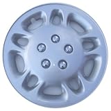 120 Series 16 Silver ABS Plastic Universal Replacement Wheelcovers