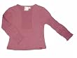 Le Fromage et L'Orange - Smocked Sleeve Tee (Rose) 2T only