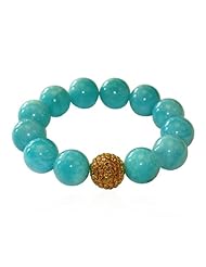 18kt Solid Gold 1.52ct Diamond Cord Beaded Bracelet Jewelry
