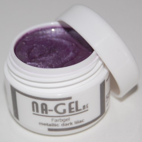 Na-Gel Farbgel Metallic Dark Lilac 5ml f&uuml;r proffesionelles Nageldesign Preisvergleich