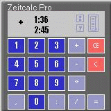Zeitcalc Pro downloadable Software
