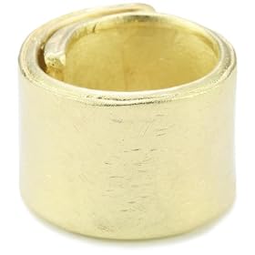 SHEILA FAJL 18k Gold-Plated Ring, Size 7