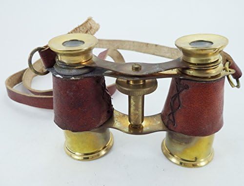 Opera Glasses Binocular with Red Leather Encase and Belt
