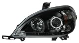 Anzo USA 121088 Mercedes-Benz Projector With Halo Black Headlight Assembly - (Sold in Pairs)