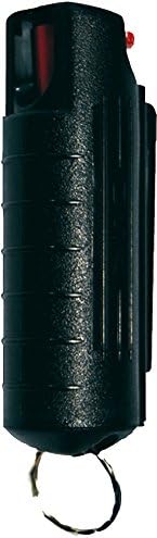 Grab and Go Bundle: Pepper Shot .5 Oz 10% Keychain Pepper Spray, a 36 Inch Black Breakaway Lanyard and a "Not One More" Bracelet - Lot of 3 Pieces (Black Pepper Shot)