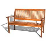 Strathwood All-Weather Hardwood 2-Seater Bench