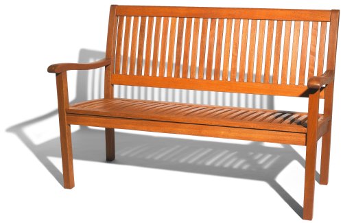 Strathwood All-Weather Hardwood 2-Seater Bench