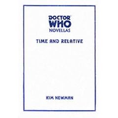 Doctor Who: Time and Relative (Doctor Who Novellas)