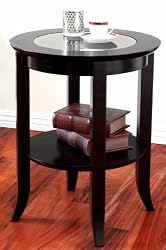 Winsome Wood Genoa End Table, Espresso
