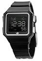 adidas Originals - ADH4003 - Montre Homme - Quartz Digitale - Cadran Noir - Bracelet Caoutchouc Noir