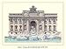 Fontana di Trevi, Art Poster by Libero Patrignani
