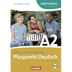 Pluspunkt Deutsch - Neue Ausgabe: A2: Teilband 1 - Arbeitsbuch mit L�sungen und CD: Europ�ischer Referenzrahmen: A2