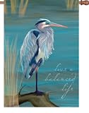 Heron Decorative Flag