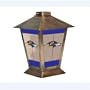 Baltimore Ravens NFL Glass & Metal Candle Lantern (11")