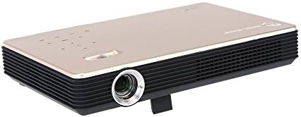 Video Projector. Puresky® Beamer M1 130" Entertainment Multimedia Pico 1080P Wi-fi 3D DLP Projector 1000 Lumens Portable Home Theatre Projector with Android 4.4.2 (Silver)