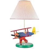 Airplane Table Lamp - Green