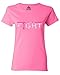 Shop4Ever® Here To Fight Women's T-Shirt Pink Breast Cancer Shirts