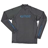 SPYDEGUY(スパイダーガイ) SRG-26200 ラッシュガード ロングスリーブ MEN'S チャコール M SRG-26234